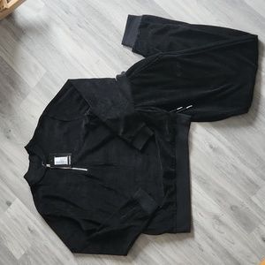 Brand new, BOOHOO MAN jumpsuit Velour black